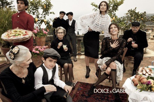 Dolce & Gabbana Fall 2012 Ad Campaign