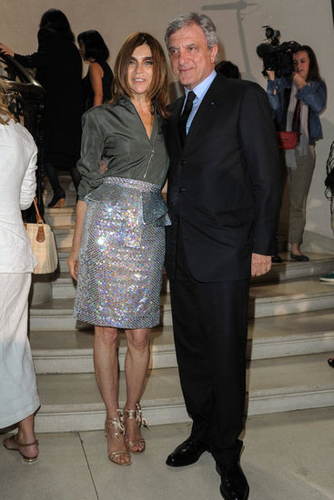 Carine Roitfeld and Sidney Toledano