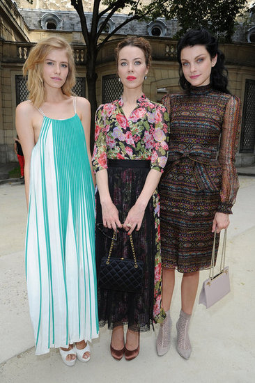 Elena Perminova, Ulyana Sergeenko, Jessica Stam