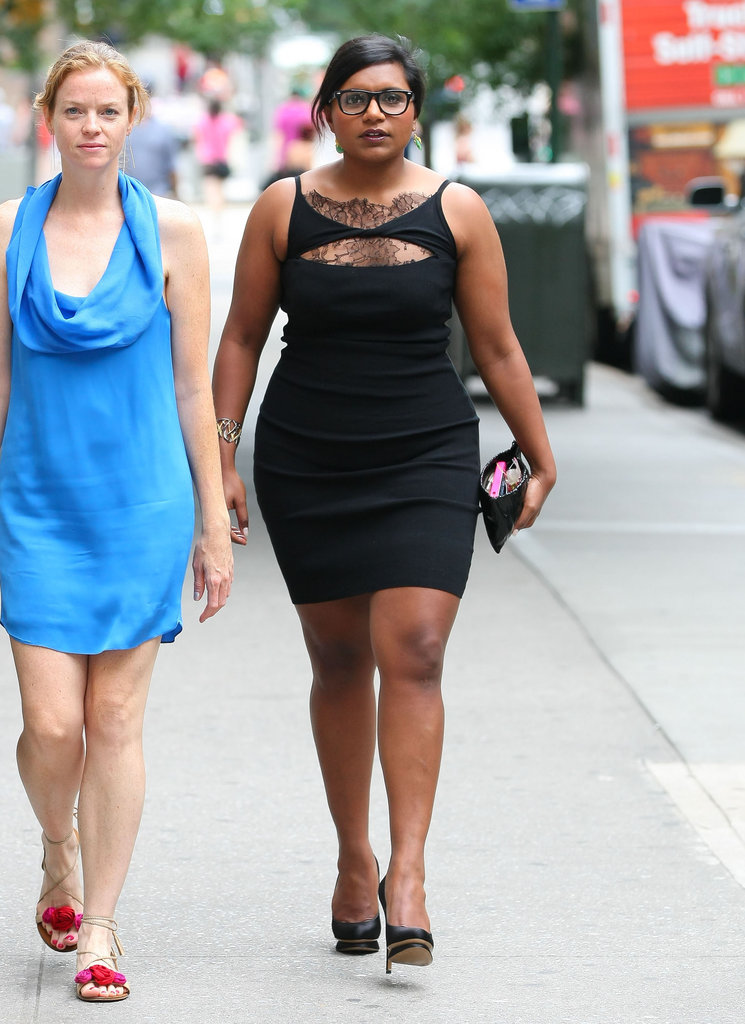 Mindy Kaling attended Ellie Kemper and Michael Koman's wedding in NYC in July 2012.
Mindy Kaling attended Ellie Kemper and Michael Koman's wedding in NYC in July 2012.