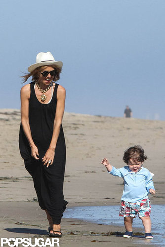 Rachel Zoe and Skyler Berman ran along the beach together in Malibu.
Rachel Zoe and Skyler Berman ran along the beach together in Malibu.