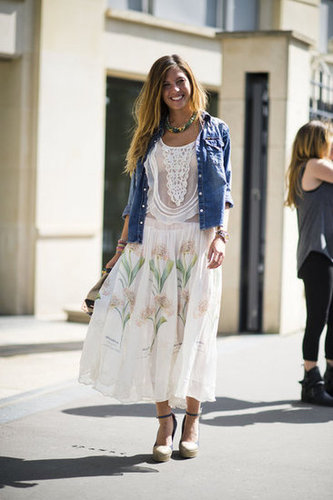 Let denim add an American-girl twist to your daintiest of dresses.
Photo courtesy of Adam Katz Sinding
Let denim add an American-girl twist to your daintiest of dresses.
Photo courtesy of Adam Katz Sinding