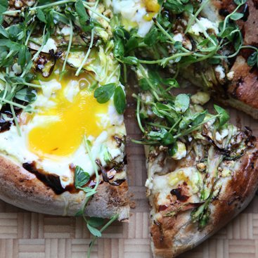 Asparagus Ribbon Pizza Asparagus Ribbon Pizza