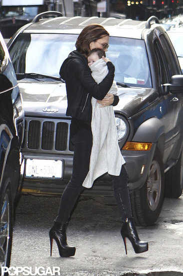 Victoria Beckham showed Harper Beckham around NYC in September 2011.
Victoria Beckham showed Harper Beckham around NYC in September 2011.