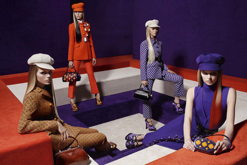 Are you a fan of Prada's homage to mod style?
Are you a fan of Prada's homage to mod style?
