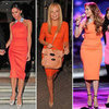 Shop Victoria Beckham Tangerine Dress Trend