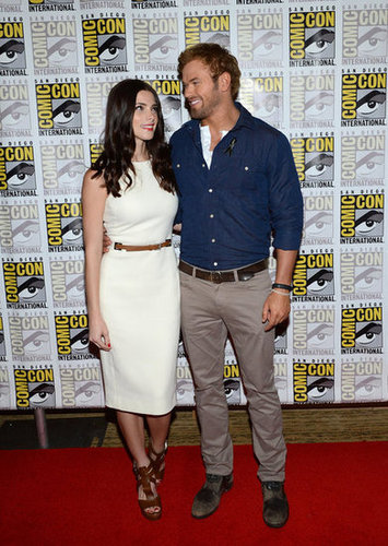 Ashley Greene and Kellan Lutz posed together.
Ashley Greene and Kellan Lutz posed together.
