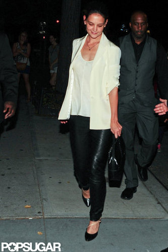 Katie Holmes ate at The Lion.
Katie Holmes ate at The Lion.