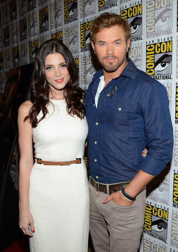 Ashley Greene and Kellan Lutz went to Comic-Con.
Ashley Greene and Kellan Lutz went to Comic-Con.