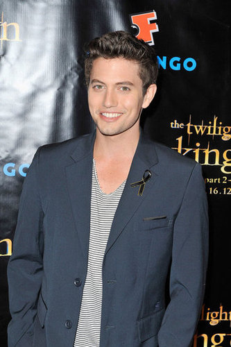 Jackson Rathbone posed at the Breaking Dawn Part 2 party at Comic-Con.
Jackson Rathbone posed at the Breaking Dawn Part 2 party at Comic-Con.