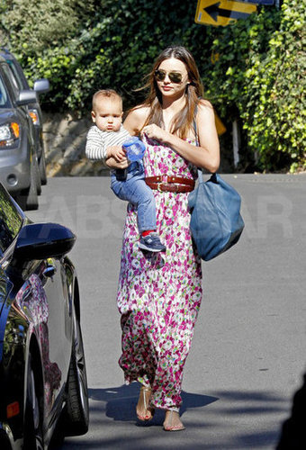 What's prettier for running errands than a flowy maxi in a gorgeous all-over floral print? The dress has a unique, antique feel, but Miranda gave it a modern update with an oversize tote, metallic sandals, and classic aviators.
What's prettier for running errands than a flowy maxi in a gorgeous all-over floral print? The dress has a unique, antique feel, but Miranda gave it a modern update with an oversize tote, metallic sandals, and classic aviators.