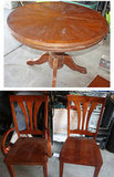 Dining Room Set Makeover
