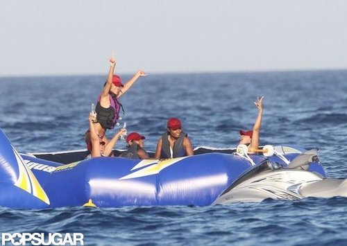 Bikini-Clad Rihanna Lets Loose on a Luxury Cruise Bikini-Clad Rihanna Lets Loose on a Luxury Cruise