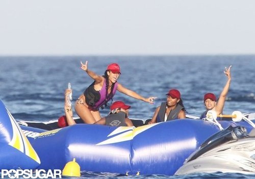 Bikini-Clad Rihanna Lets Loose on a Luxury Cruise Bikini-Clad Rihanna Lets Loose on a Luxury Cruise