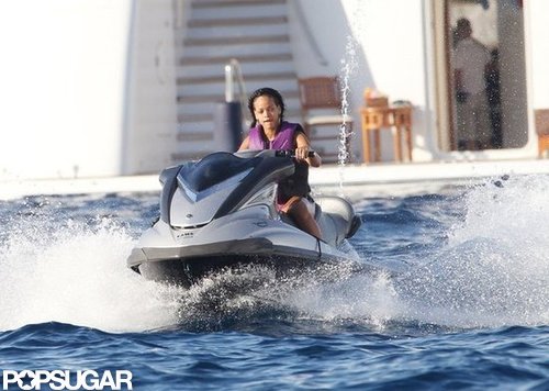 Bikini-Clad Rihanna Lets Loose on a Luxury Cruise Bikini-Clad Rihanna Lets Loose on a Luxury Cruise