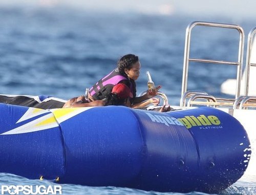 Bikini-Clad Rihanna Lets Loose on a Luxury Cruise Bikini-Clad Rihanna Lets Loose on a Luxury Cruise