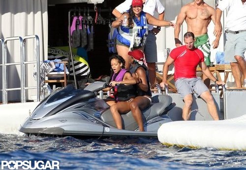 Bikini-Clad Rihanna Lets Loose on a Luxury Cruise Bikini-Clad Rihanna Lets Loose on a Luxury Cruise