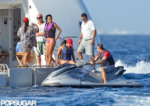 Bikini-Clad Rihanna Lets Loose on a Luxury Cruise Bikini-Clad Rihanna Lets Loose on a Luxury Cruise
