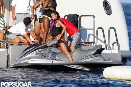 Bikini-Clad Rihanna Lets Loose on a Luxury Cruise Bikini-Clad Rihanna Lets Loose on a Luxury Cruise