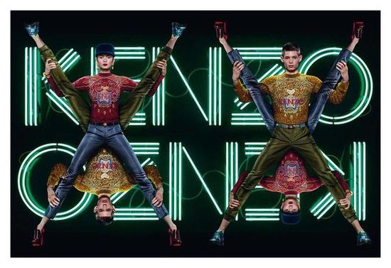 Kenzo Fall 2012 Ad Campaign 
