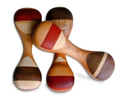 Heirloom Wooden Baby Rattle ($32) Heirloom Wooden Baby Rattle ($32)