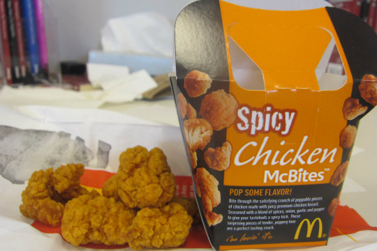 Mcdonalds Spicy Chicken Mcbites Review Popsugar Food 8816