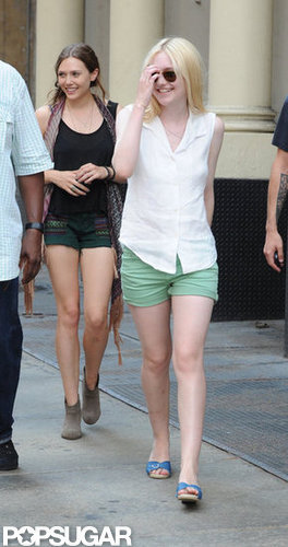 Dakota Fanning wore her hair down.
Dakota Fanning wore her hair down.