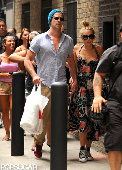 Miley Cyrus and Liam Hemsworth Feel the Love From Fans in Philadelphia Miley Cyrus and Liam Hemsworth Feel the Love From Fans in Philadelphia