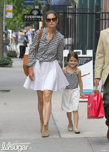 Katie Holmes and Suri Cruise Katie Holmes and Suri Cruise