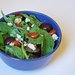 Cherry, Smoked Blue Cheese, and Almond Salad