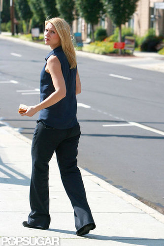 Claire Danes on the set of Homeland in North Carolina.
Claire Danes on the set of Homeland in North Carolina.