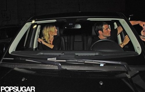 Emily VanCamp and Josh Bowman hopped in their car after leaving Playhouse.
Emily VanCamp and Josh Bowman hopped in their car after leaving Playhouse.