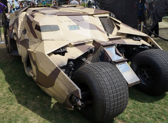 Bane's Tumbler in The Dark Knight Rises.
Bane's Tumbler in The Dark Knight Rises.