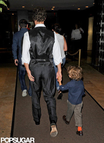 Matthew McConaughey and Little Levi Make a Dapper Duo in NYC Matthew McConaughey and Little Levi Make a Dapper Duo in NYC