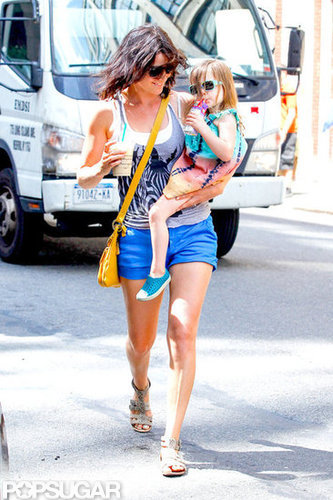 Cobie Smulders Hits NYC With Her Daughter Cobie Smulders Hits NYC With Her Daughter