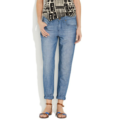 We're pretty sure this is the ultimate slouchy boyfriend jean, perfect for lazy days but with a slick vibe.
Madewell The Boyjean in Cannonball Wash ($90, originally $125)
We're pretty sure this is the ultimate slouchy boyfriend jean, perfect for lazy days but with a slick vibe.
Madewell The Boyjean in Cannonball Wash ($90, originally $125)