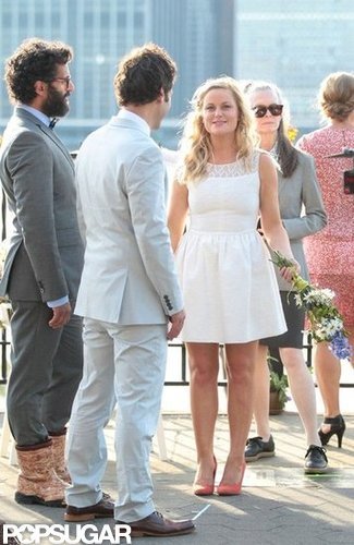 Amy Poehler and Paul Rudd shared a scene.
Amy Poehler and Paul Rudd shared a scene.