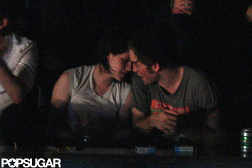 Robert Pattinson and Kristen Stewart got cozy at a Kings of Leon concert in Vancouver in August 2009.
Robert Pattinson and Kristen Stewart got cozy at a Kings of Leon concert in Vancouver in August 2009.