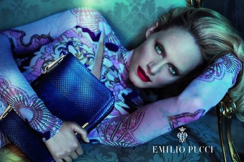 Emilio Pucci Fall 2012 Ad Campaign Emilio Pucci Fall 2012 Ad Campaign