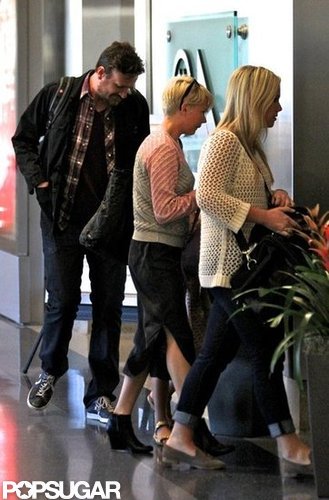 Jason Segel and Michelle Williams went to LA with Matilda Ledger.
Jason Segel and Michelle Williams went to LA with Matilda Ledger.