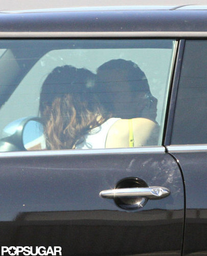 Kristen Stewart made out with Rupert Sanders in her Mini Cooper.
Kristen Stewart made out with Rupert Sanders in her Mini Cooper.