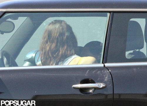 Rupert Sanders showed Kristen Stewart affection.
Rupert Sanders showed Kristen Stewart affection.
