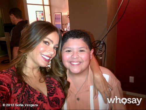 Sofia Vergara and Rico Rodriguez reported to the set of Modern Family.
Source: Sofia Vergara on WhoSay
Sofia Vergara and Rico Rodriguez reported to the set of Modern Family.
Source: Sofia Vergara on WhoSay