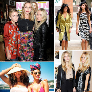 The Most Stylish Sisters: The Olsens, The Courtin-Clarins Girls, Poppy and Cara Delevingne, Solange Knowles and Beyonce and more