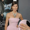 Jessica Biel's Silver Half Moon Manicure — Get the Look at Home