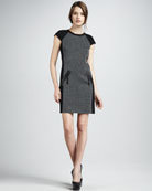 Rebecca Taylor | Flare-Skirt Ponte Dress - CUSP