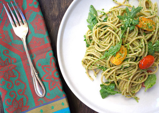Whole Wheat Arugula Pesto Pasta Whole Wheat Arugula Pesto Pasta