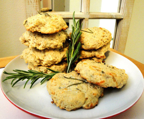 Savory Oatmeal Cookies - Parmesan & Rosemary