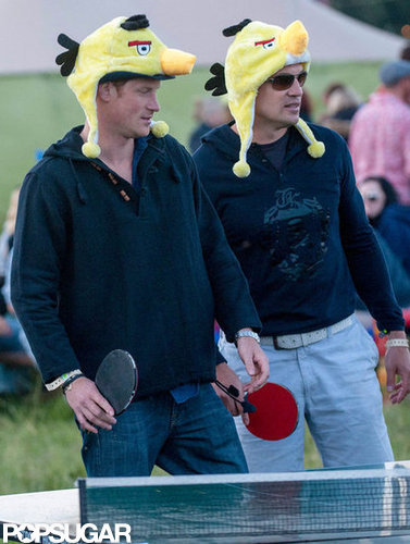 Prince Harry showed his love for Angry Birds.
Prince Harry showed his love for Angry Birds.
