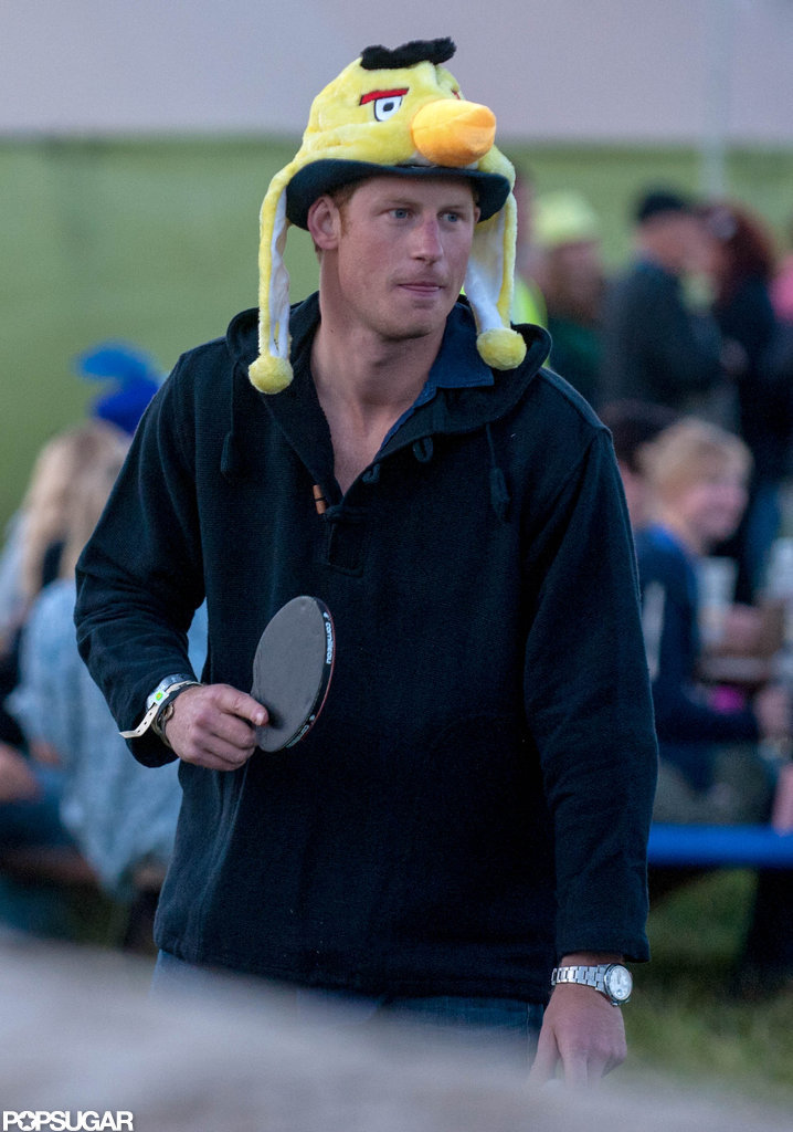 Why Is Prince Harry Wearing an Angry Birds Hat? Why Is Prince Harry Wearing an Angry Birds Hat?